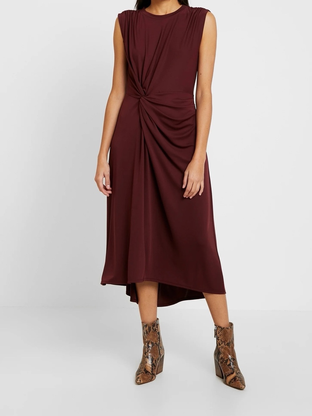Banana Republic Burgundy Dress
